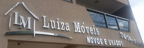 Letras Caixa Em Aço Inox 3d Letras Fachada Placa Para Loja