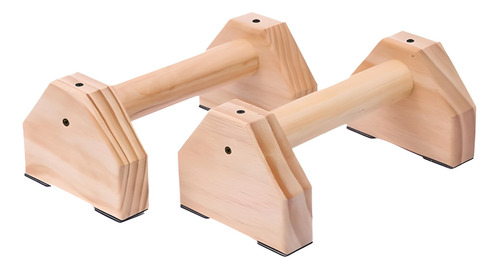 Mini Paralelas De Madera Barras Push Up Calistenia Crossfit 