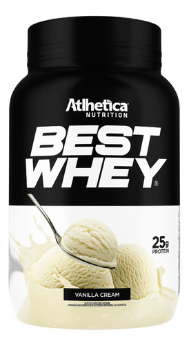 Kit Best Whey Isolado Hidro Baunilha 900g Creatina Atlhetica