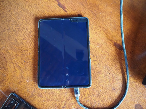 Galaxy Fold Lte Preto Pronta Entrega Estado De Zero C Capa