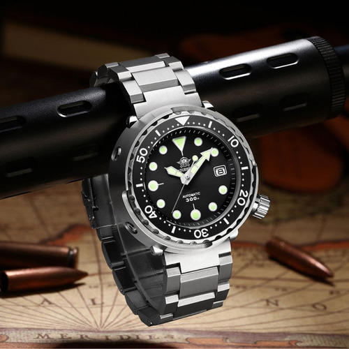Reloj Hombre Addiesdive Tuna Automatico Seiko Japones 300m
