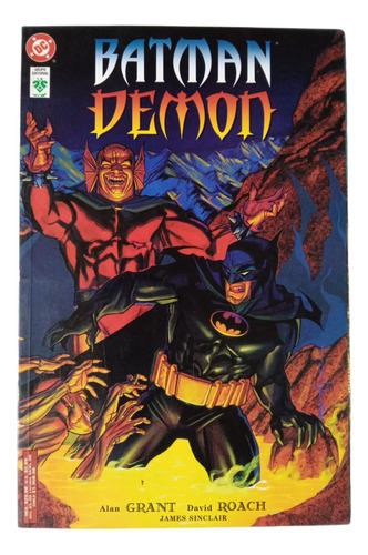 Batman. Demon. Alan Grant. Dc Comics. Vid. Tomo Único.