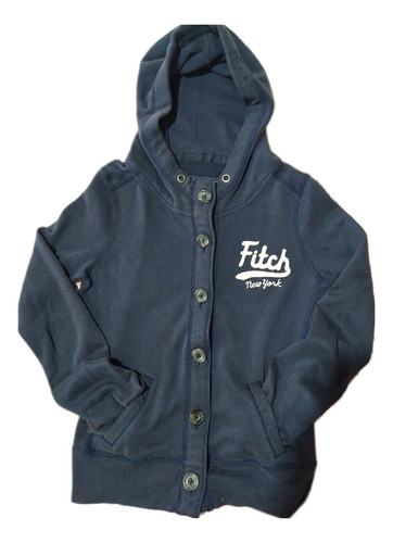 Buzo Con Botones Y Capucha. Abercrombie & Fitch , T14 (s) (Usado)