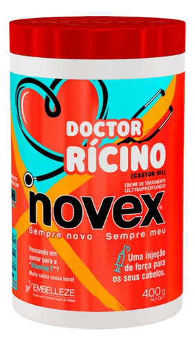Creme De Tratamento Novex 1kg Doctor Ricino