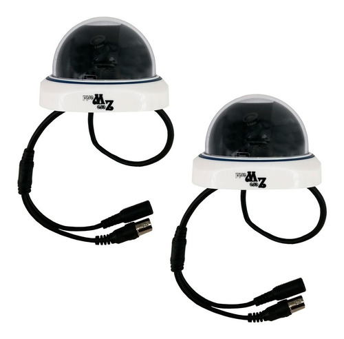 2 Camara Cctv Domo 1800tvl Super Ahd 720p Interior Remate