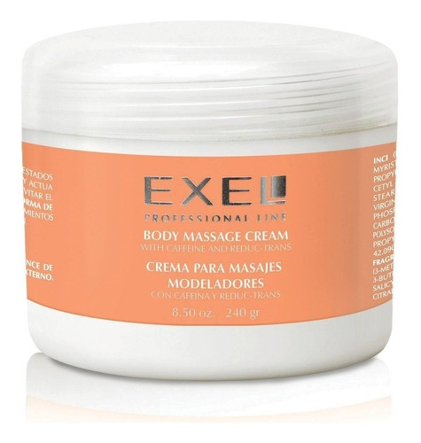 Exel Crema Para Masajes Modeladores 500g