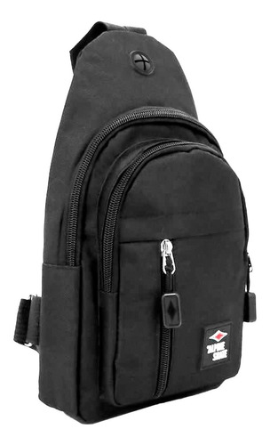 Morral Tactico Cruzado Alpine Skate Salida Auricular Liviano