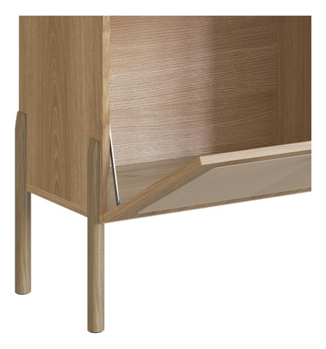Rack Oslo 2 Pt Hanover 183 Cm Cor Marrom