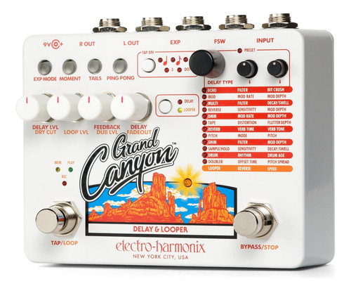 Electro-harmonix Grand Canyon Delay & Loooper Pedal