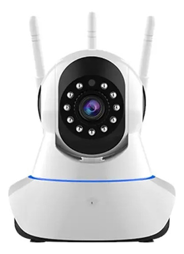 Camara Ip Wifi Vision Nocturna  2mpx 3 Antenas Lee Micro