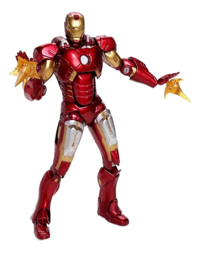 Ironman Iron Man Mark 7 Full Articulable Tokusatsu Accesorio