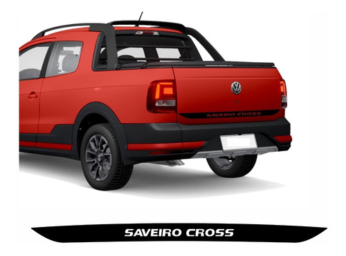 Faixa Saveiro Cross G7 2017/2020 Adesivo Tampa Traseira Vw