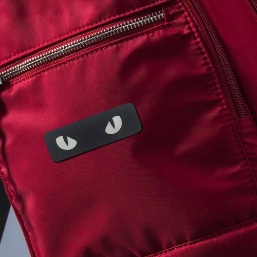 Parches De Ojos De Gato Bordados Parche Luminoso Para Cascos