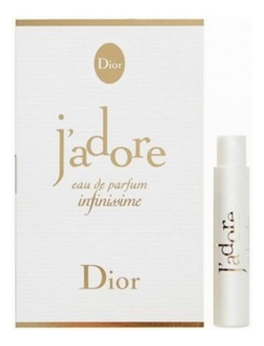Perfume Dior J'adore Edp Infinissime Para Mulheres 0,9 Ml X 2 Chá