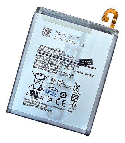 Bate Para Samsung A10 A7 2018 A750 Eb-ba750abu 100% Original