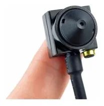 Comprar Mini Câmera Pinhole Para Cftv Com Áudio 2000 Linhas Espia Ah