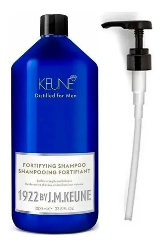Keune 1922 Fortifying Antiqueda Shampoo 1l Com Valvula Pump 