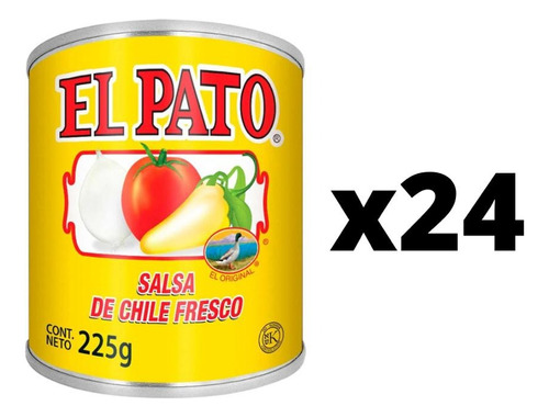 Salsa Pato Chile Fresco 225g 24 Piezas