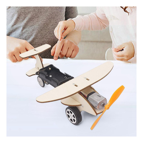 Fweaad De Modelo De Avión De Madera Ciencia Educativa Diy