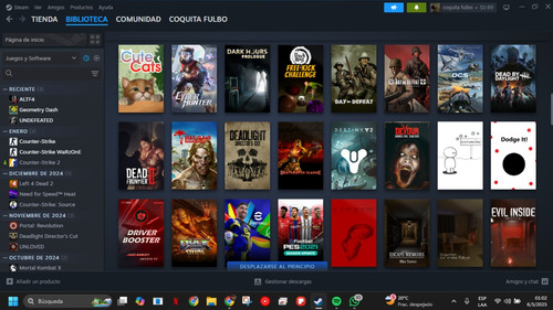 Cuenta De Steam +80 Juegos