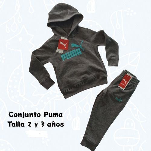 Conjunto Pants Puma Niño