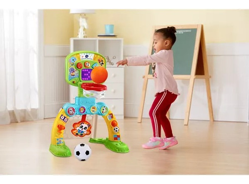 Vtech Juego Interactivo 2 En 1 Basquetbol Y Futbol / J