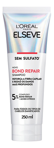Kit 2 Shampoo L'oréal Paris Elseve Bond Repair 250ml