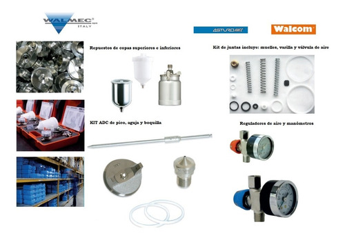Repuesto Kit Juntas & Resortes Fx/fz Geo De Walmec® Italy