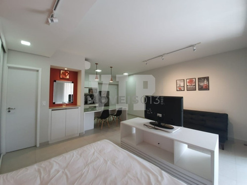 Imagem 7 de 11 de Apartamento Studio No Unlimited Ocean Front Em Santos - Ap00431 - 69179494