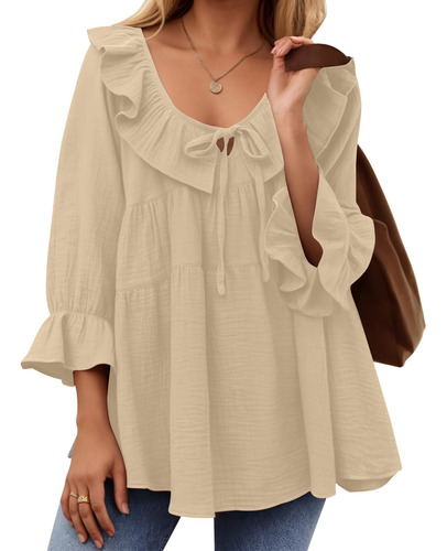 Camiseta P De Manga Corta Con Cuello En V Para Mujer, Casual