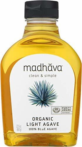 Mdhava De Luz Orgánica De Agave, 23,5 Oz Botella (paquete D