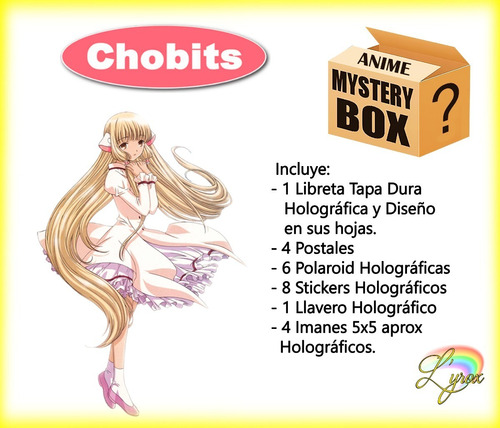 Chobits Mystery Box Caja Misteriosa Anime Manga