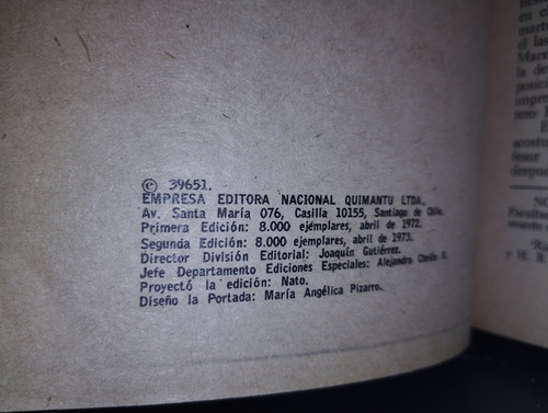 Biografía Del Manifiesto Comunista - Quimantu, 1973 (Usado)