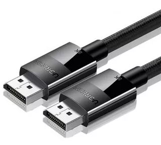 Cable DisplayPort Ugreen Gamer de 8 K, 60 Hz, 4 K, nailon, Dp 1.4, 2 m