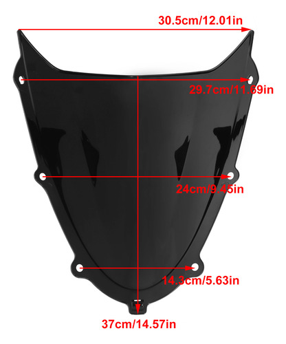 Pára-brisas Para Suzuki Gsxr125 Gsxr150 18-22 Iridium
