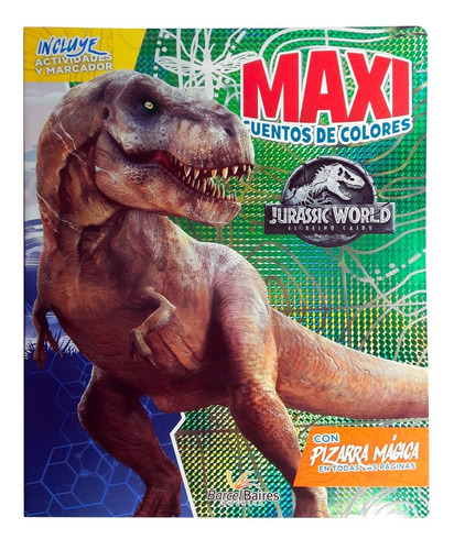 Dinosaurios Jurassic World · Libro Pizarra Mágica ¡gigante!