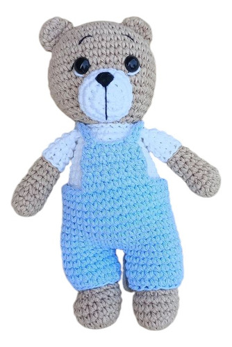 Oso Amigurumi Muñeco De Apego Crochet