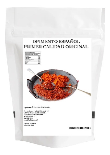 1 Kg Pimenton Paprika Español Primer Calidad Original Puro