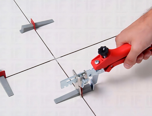 Clips Niveladores De Pisos Ecolíder - Vermelho