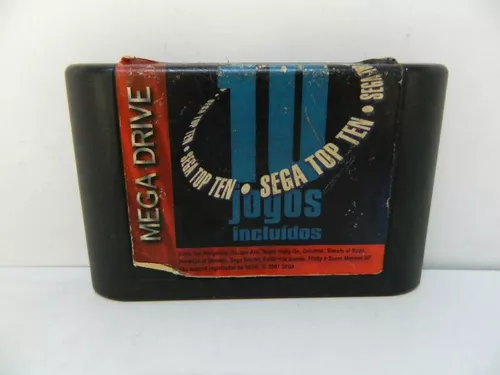 Sega Top Five - 5 Jogos Original Mega Drive - Loja Fisica Rj