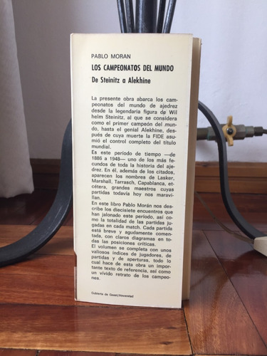Los Campeonatos Del Mundo De Steinitz A Alekhine P.moran (Usado)