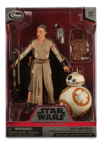 Rey Y Bb-8 Elite Series - Figuras De Acción Fundidas A Pre.