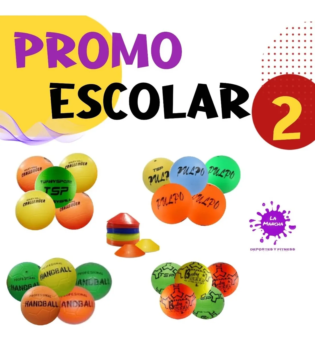 Promo Escolar 2 Material Para Educación Física