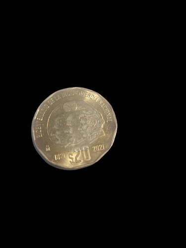 Moneda De 20 Pesos Bicentenario