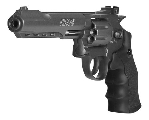 Pistola Co2 Revolver Gamo Pr-776 Cargador Rotativo 8 Tiros