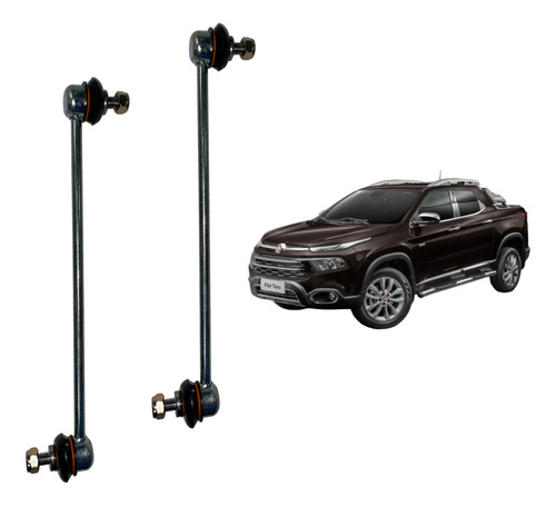 Kit X2 Bieletas De Suspension Delantera Fiat Toro Todos 