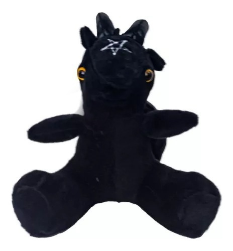 Llaveros Baphomet De Peluche Mini / Baphy La Cabra Malvada. 