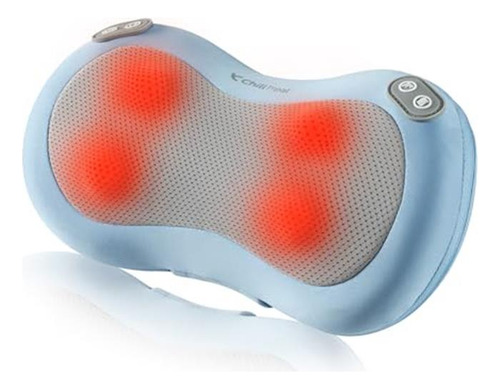 Masajeador De Cuello Y Espalda Shiatsu Con Calor Masajeador