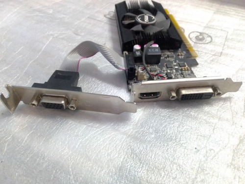 Tarjeta De Video 2gb Pci Express 710 Msi Rejilla Corta Slim (Usado)