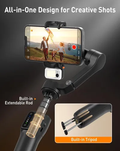 Hohem Isteady V3 Estabilizador Gimbal Para iPhone, 3-axis...